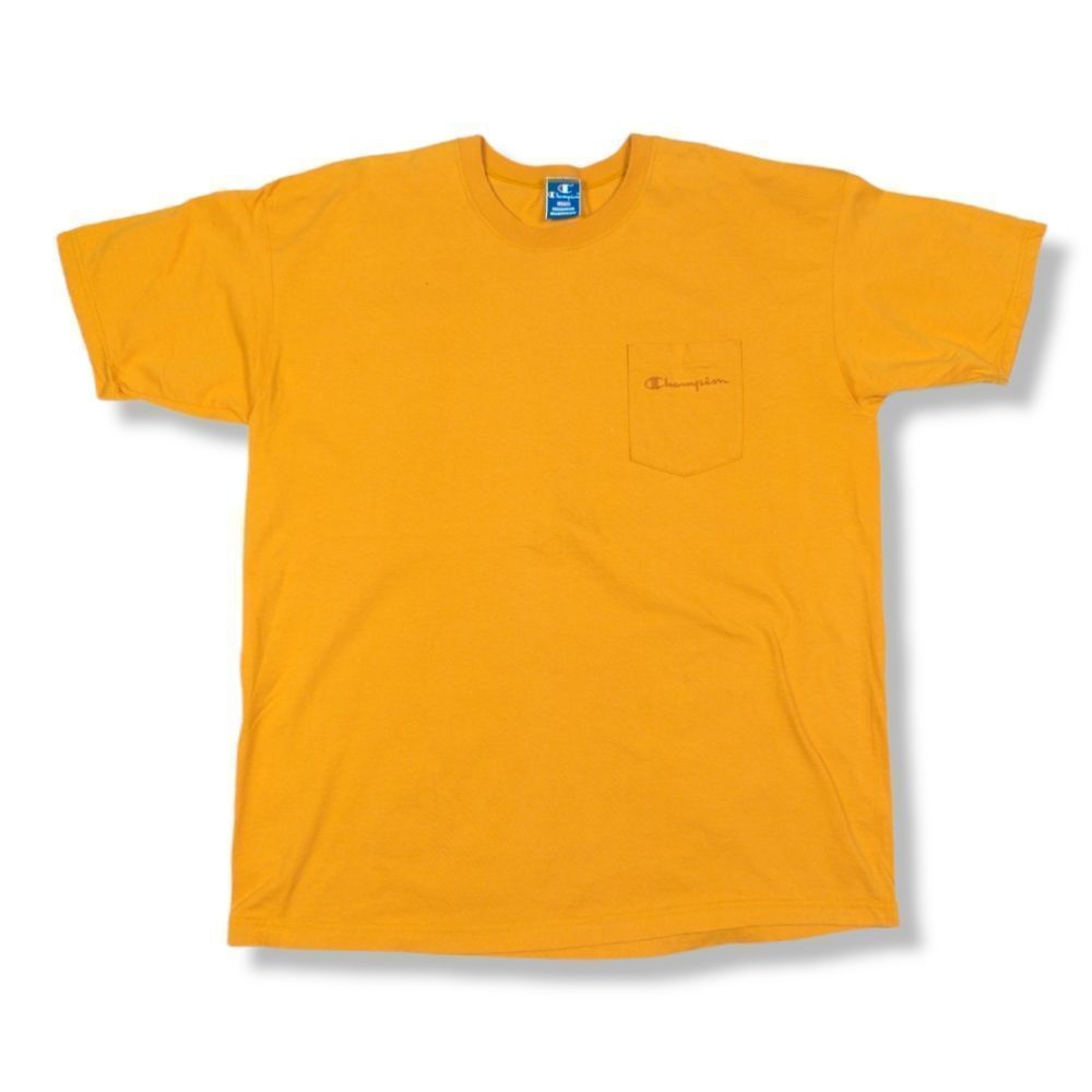 VINTAGE CHAMPION EMBROIDERED LOGO POCKET SHIRT